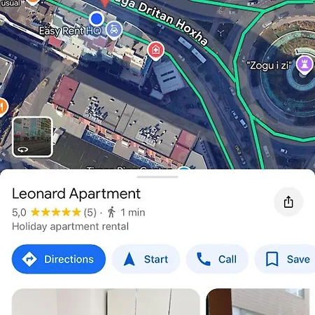 Leonard Apartament Tirana Exterior photo