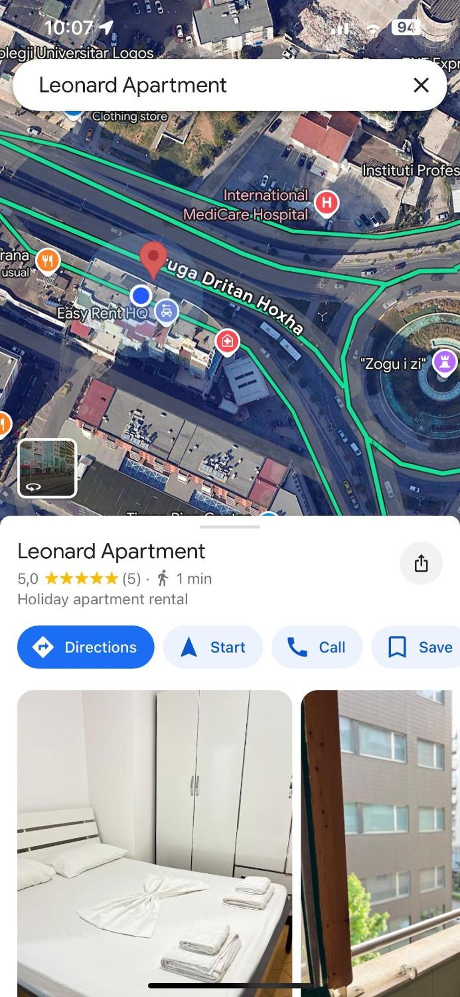 Leonard 公寓 *